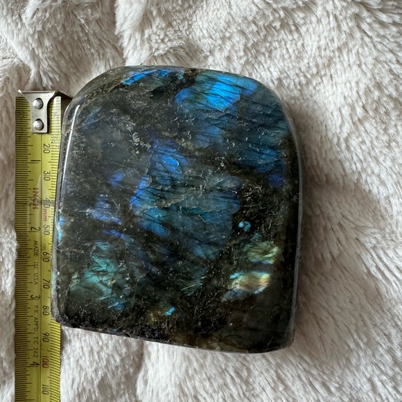 Fancy Rock Crystal Labradorite - Picture 2 of 5